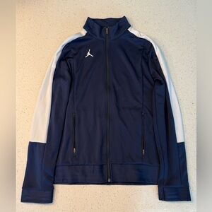 Nike Air Jordan Men’s Zip-Up Jacket - Navy - Size L